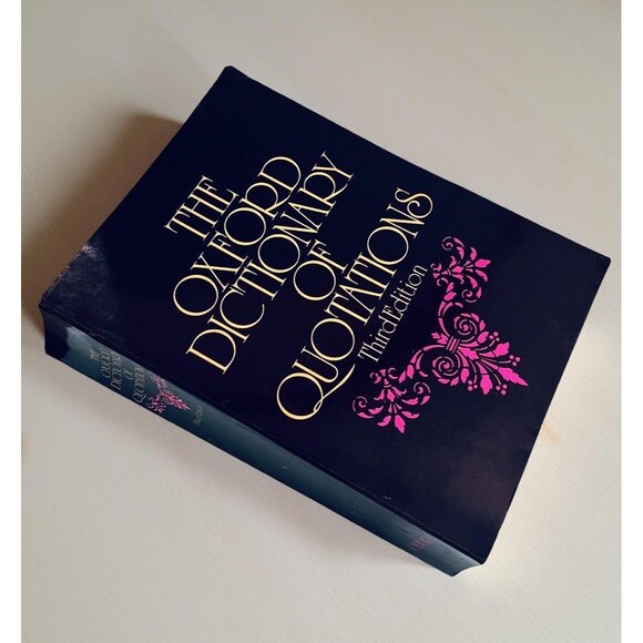 The Oxford Dictionary of Quotations Third Edition - Picture 1 of 9